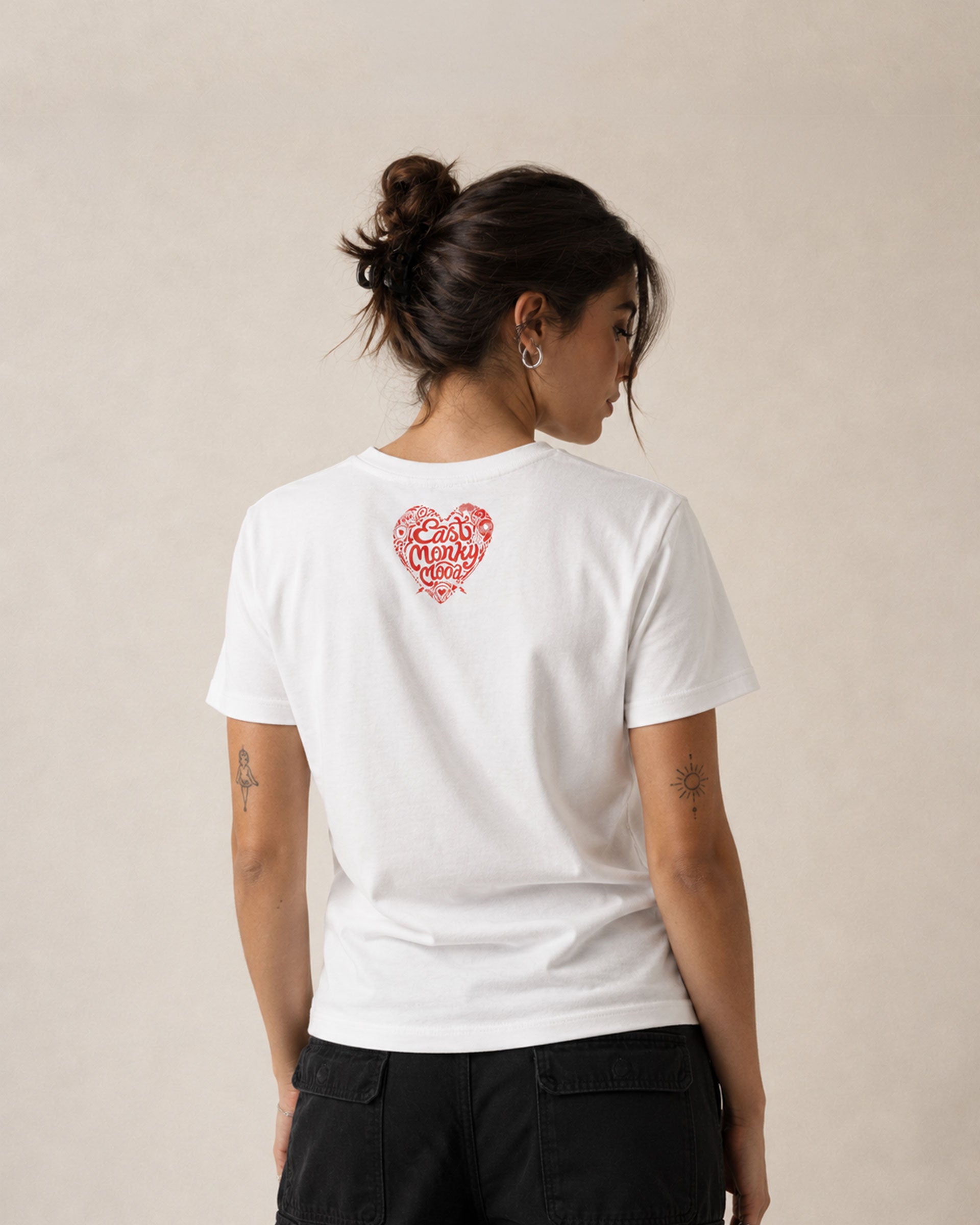 BERRY LOVE //women´s high-wasted shirt