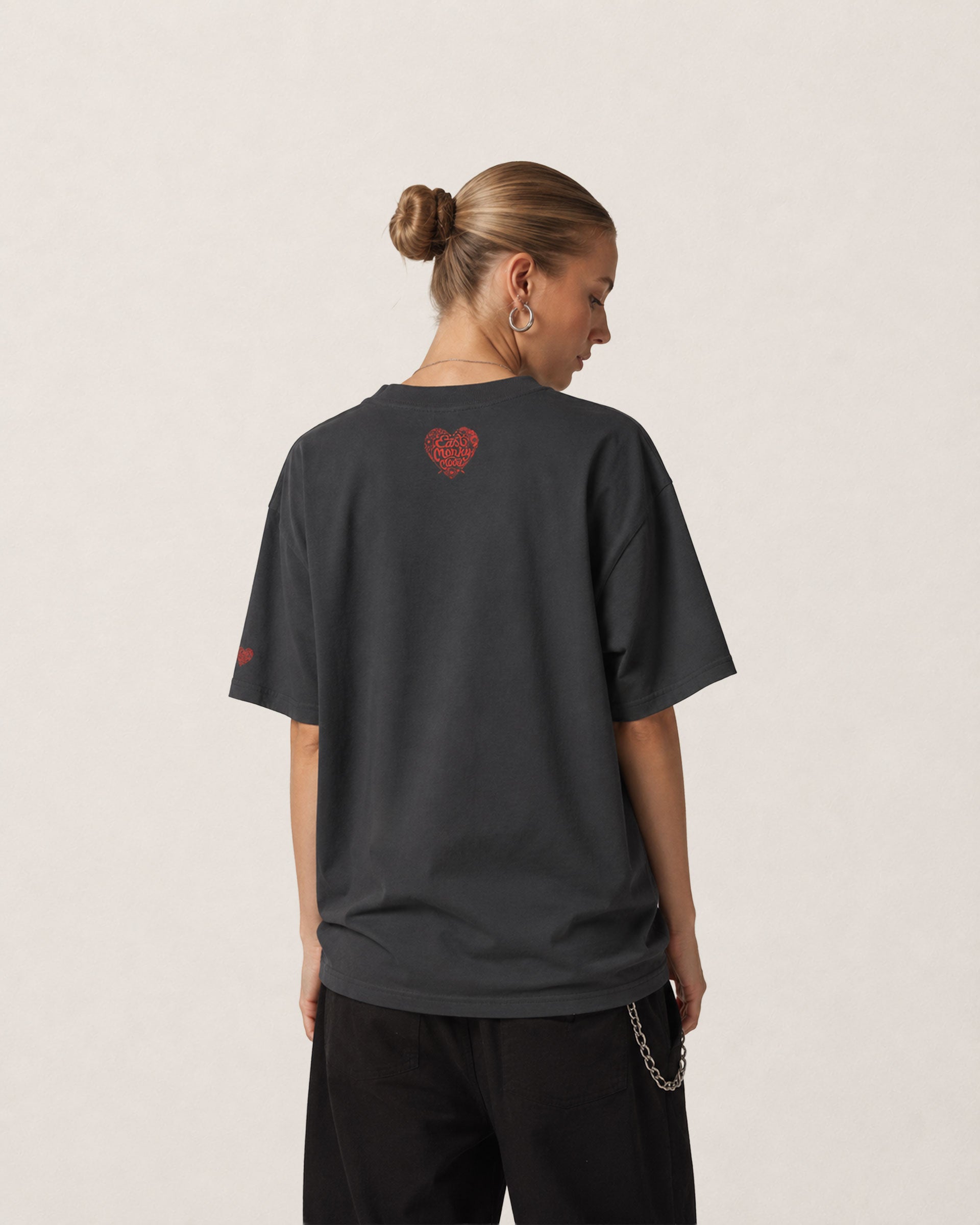 GOOD VIBES ONLY //oversized washed