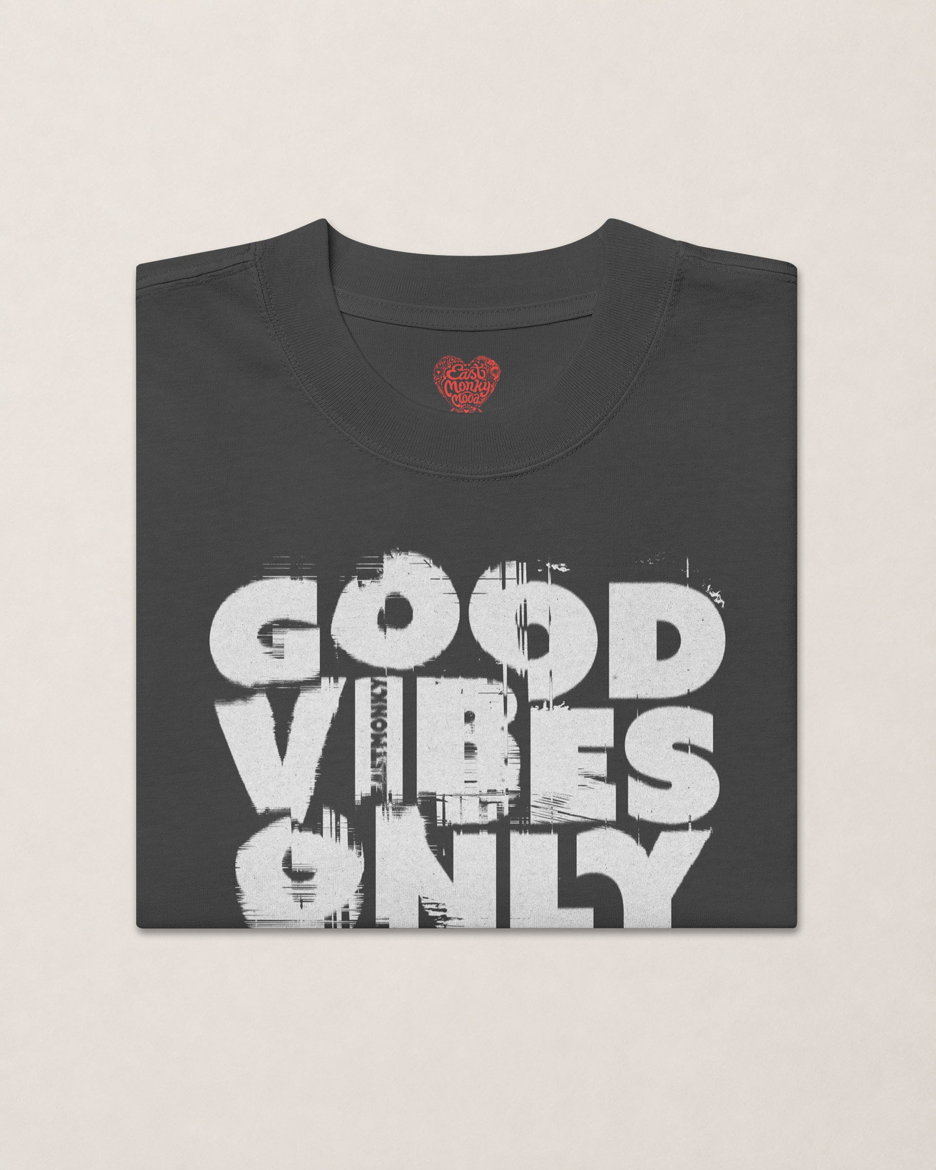GOOD VIBES ONLY //oversized washed