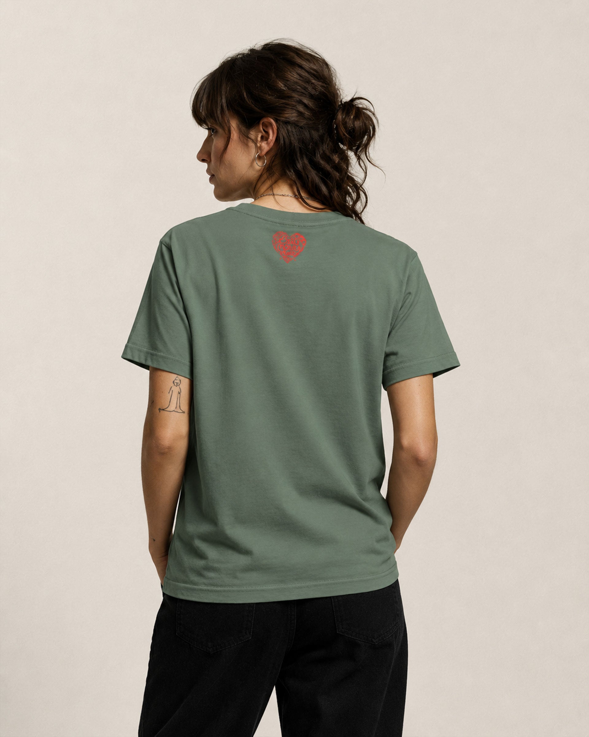 GOOD VIBES ONLY //women’s high-waisted shirt