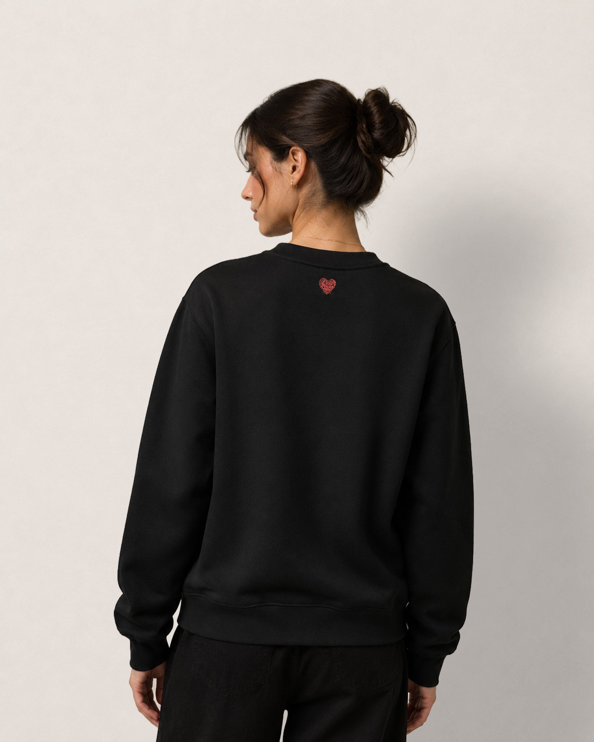 MONKY HEART //oversized sweatshirt