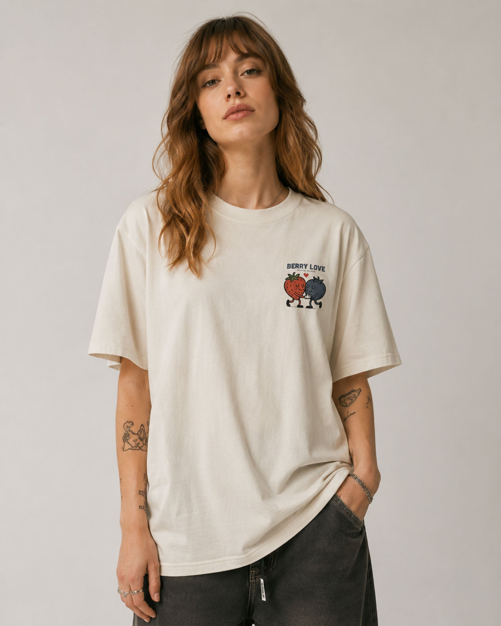 Berry Love - nothing missing //oversized shirt