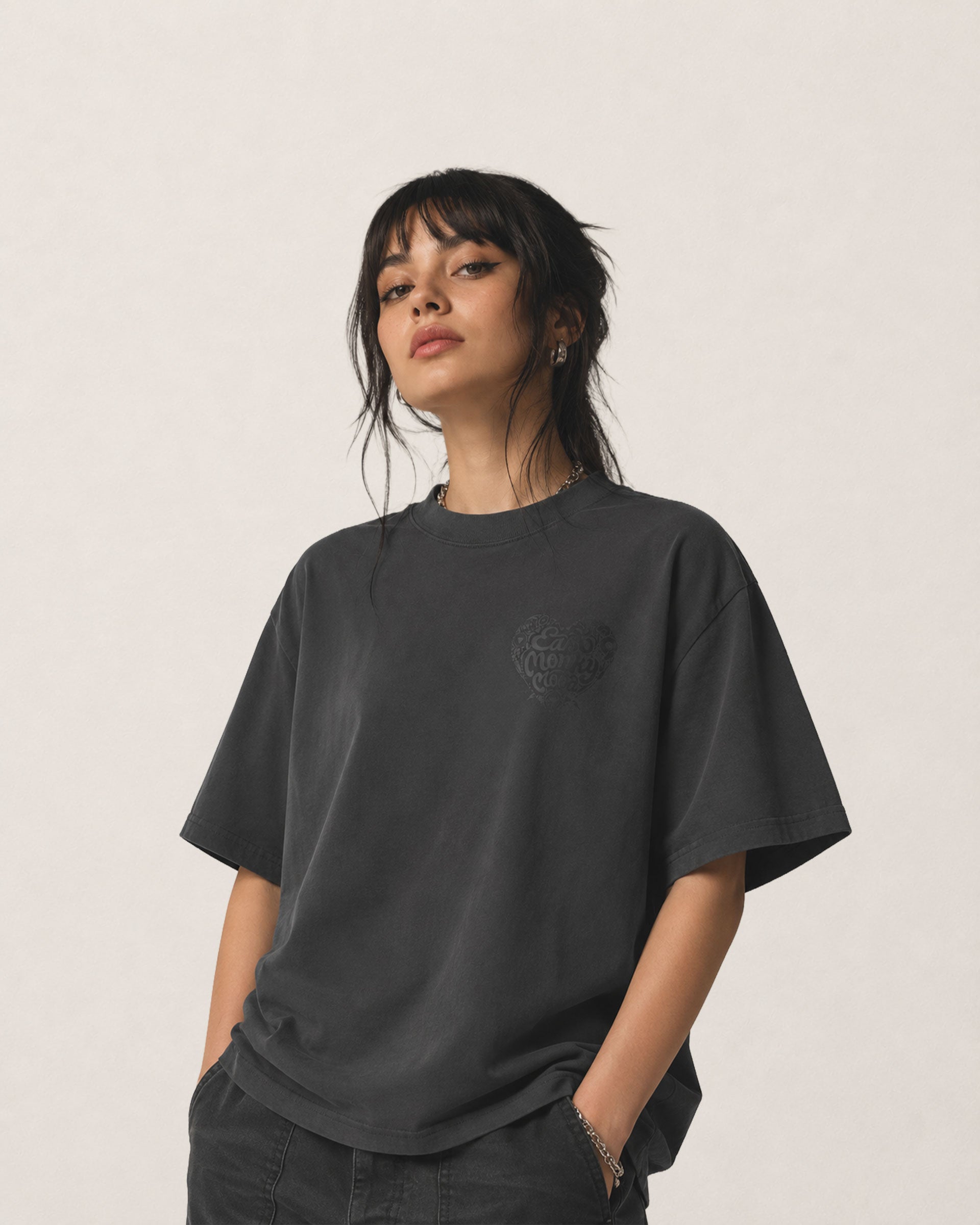 eastmonky mood - black n´black //oversized shirt