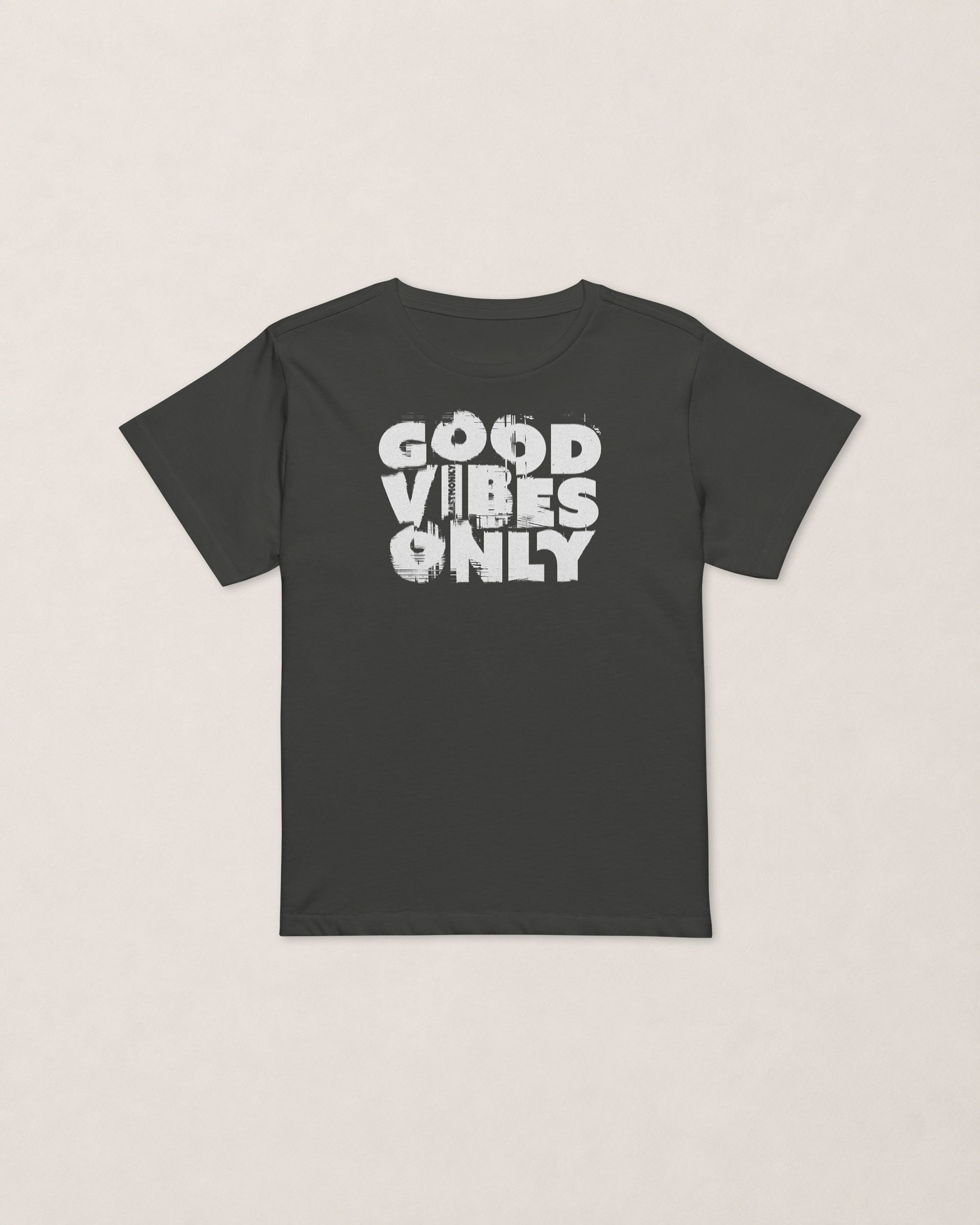 GOOD VIBES ONLY //women’s high-waisted shirt