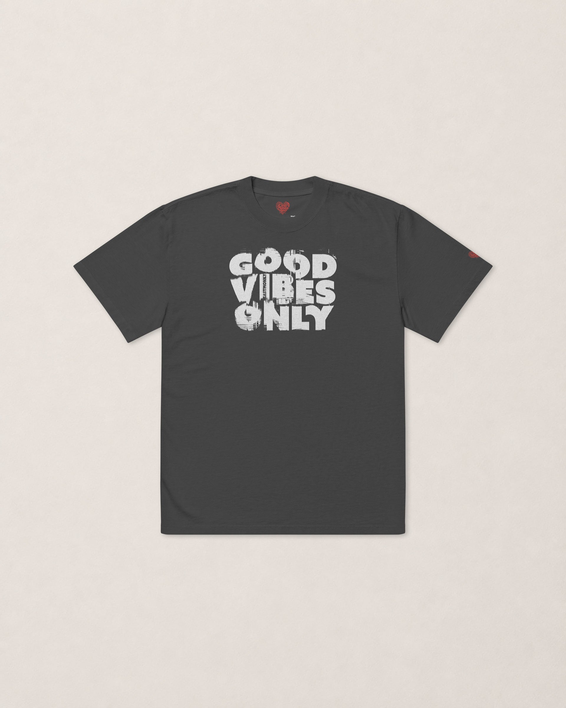 GOOD VIBES ONLY //oversized washed