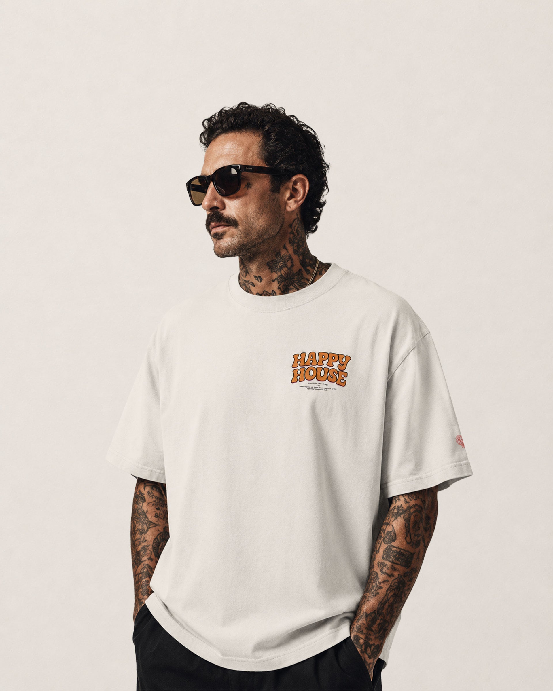 Happy House //oversized shirt