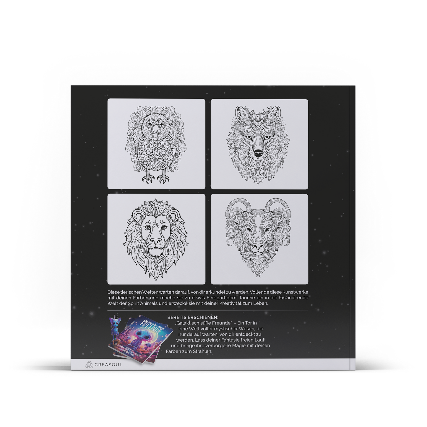 Spirit Animals – Ein Mandala-Ausmalbuch für die Seele.