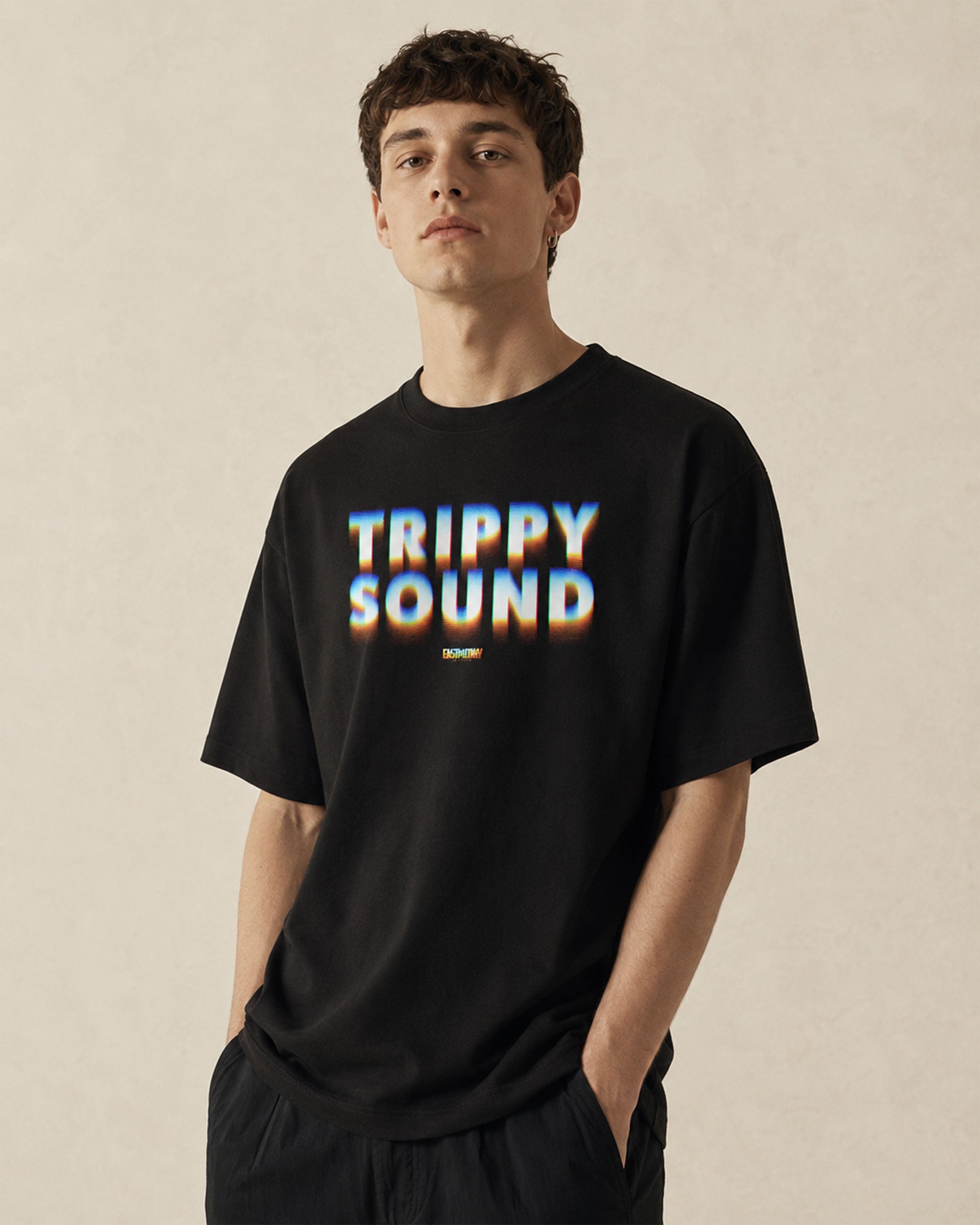 Trippy Sound //boxy-shirt, oversized fit
