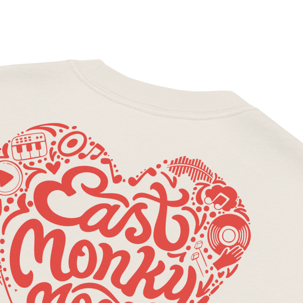 Oversized T-Shirt mit verwaschenem Look